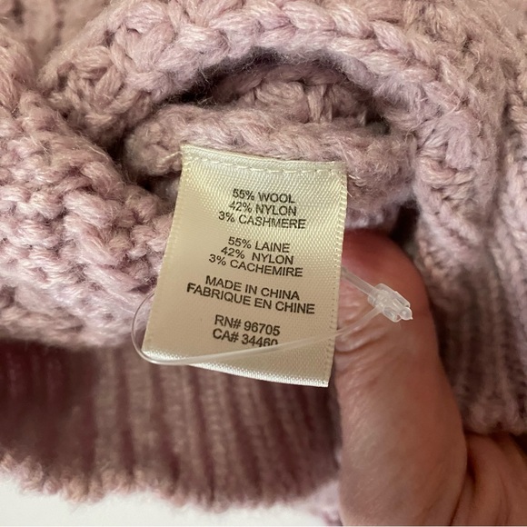 Rebecca Taylor cashmere/wool blend pink sweater - Picture 4 of 7